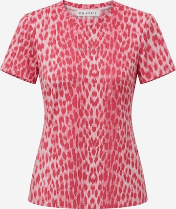 OH APRIL - Camisa 'Joy' em vermelho: frente