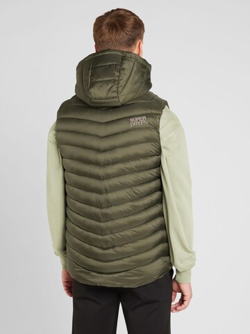 Superdry Bodywarmer 'FUJI' in Groen