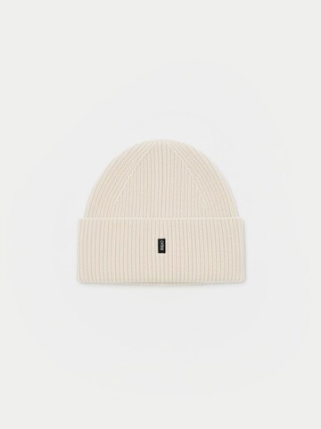 GOBI Cashmere Mütze 'Ribbed Chunky Beanie'‌‌‌‌‌‌‌‌‌ in Beige