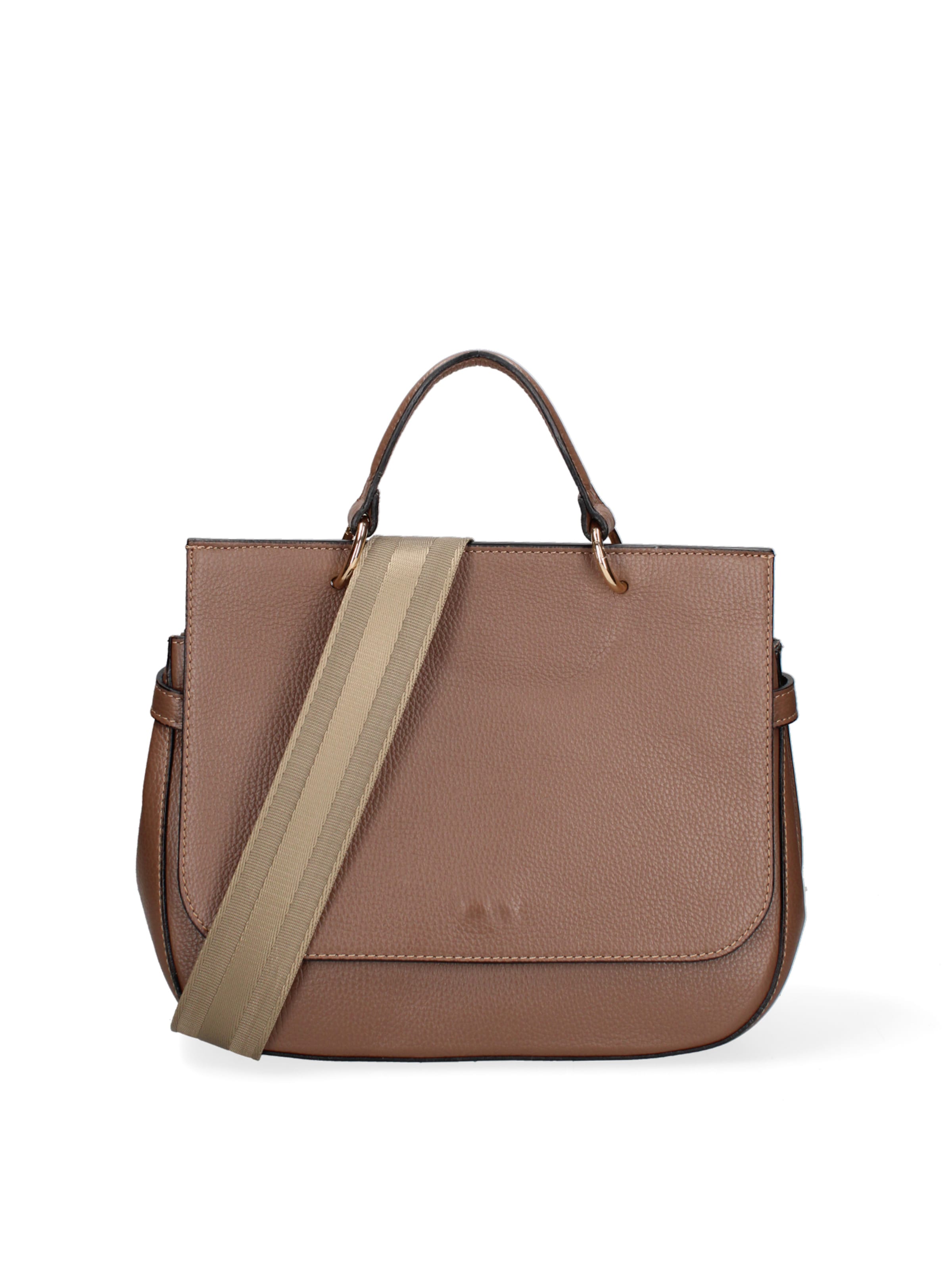 Borsa a mano di Gave Lux in grigio: frontale