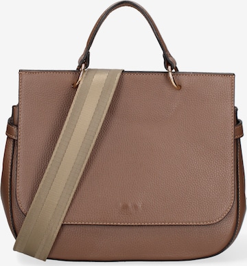 Borsa a mano di Gave Lux in grigio: frontale