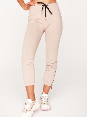 mandragora Slimfit Leggings 'Narcyz' in Beige