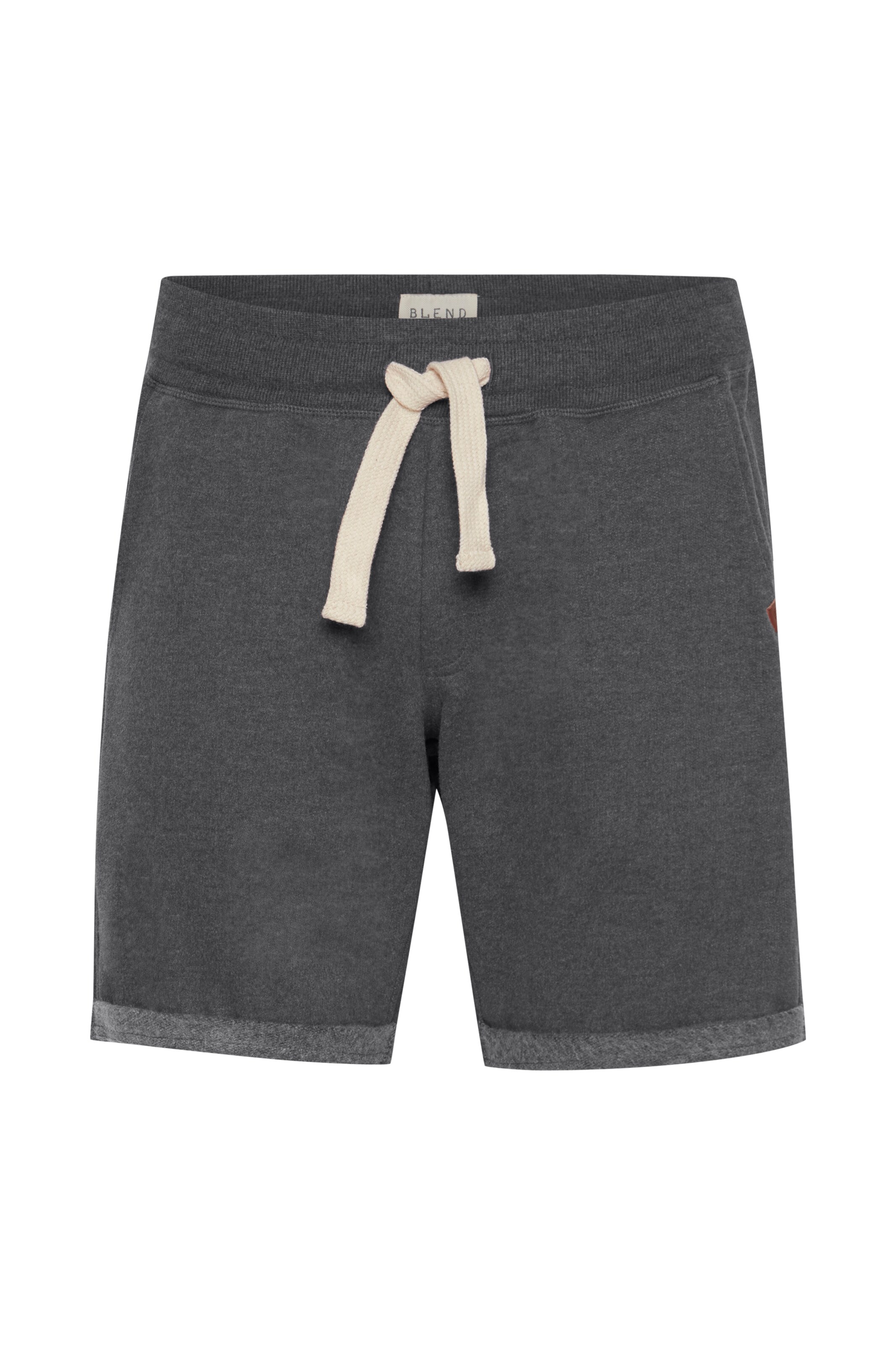 BLEND Regular Trousers 'Timo' in Grey: front
