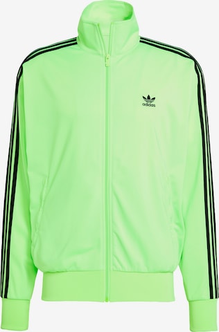 Veste de survêtement 'Adicolor Classics Firebird' ADIDAS ORIGINALS en vert : devant