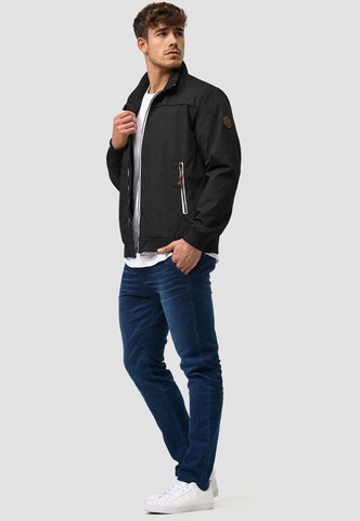 INDICODE JEANS Tussenjas 'Ivano' in Zwart