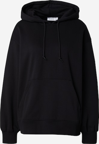 WEEKDAY - Sweatshirt 'Essence' em preto: frente