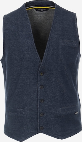 VENTI Suit Vest in Blue: front