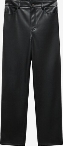 MANGO Regular Pants 'Lille' in Black: front