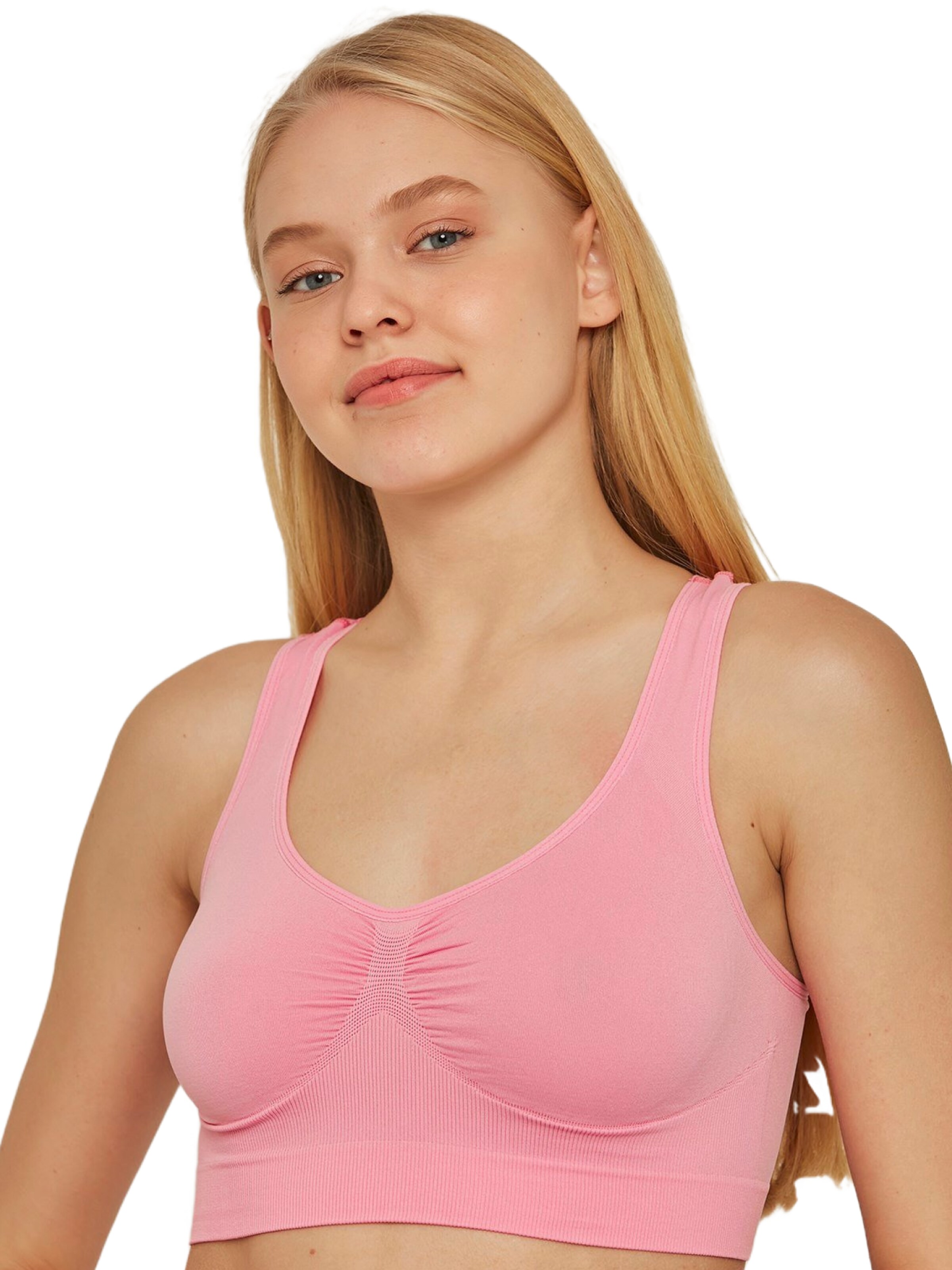 C&City Bustier BH in Pink: Vorderseite