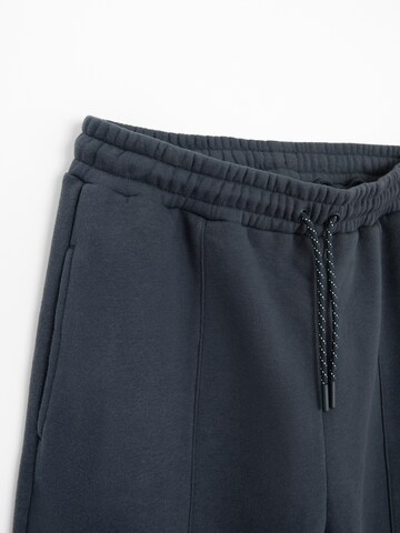 NoWear Szeroka nogawka Spodnie w kolorze niebieski