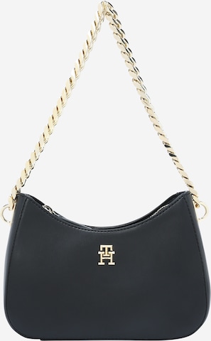 TOMMY HILFIGER - Mala de ombro em preto: frente