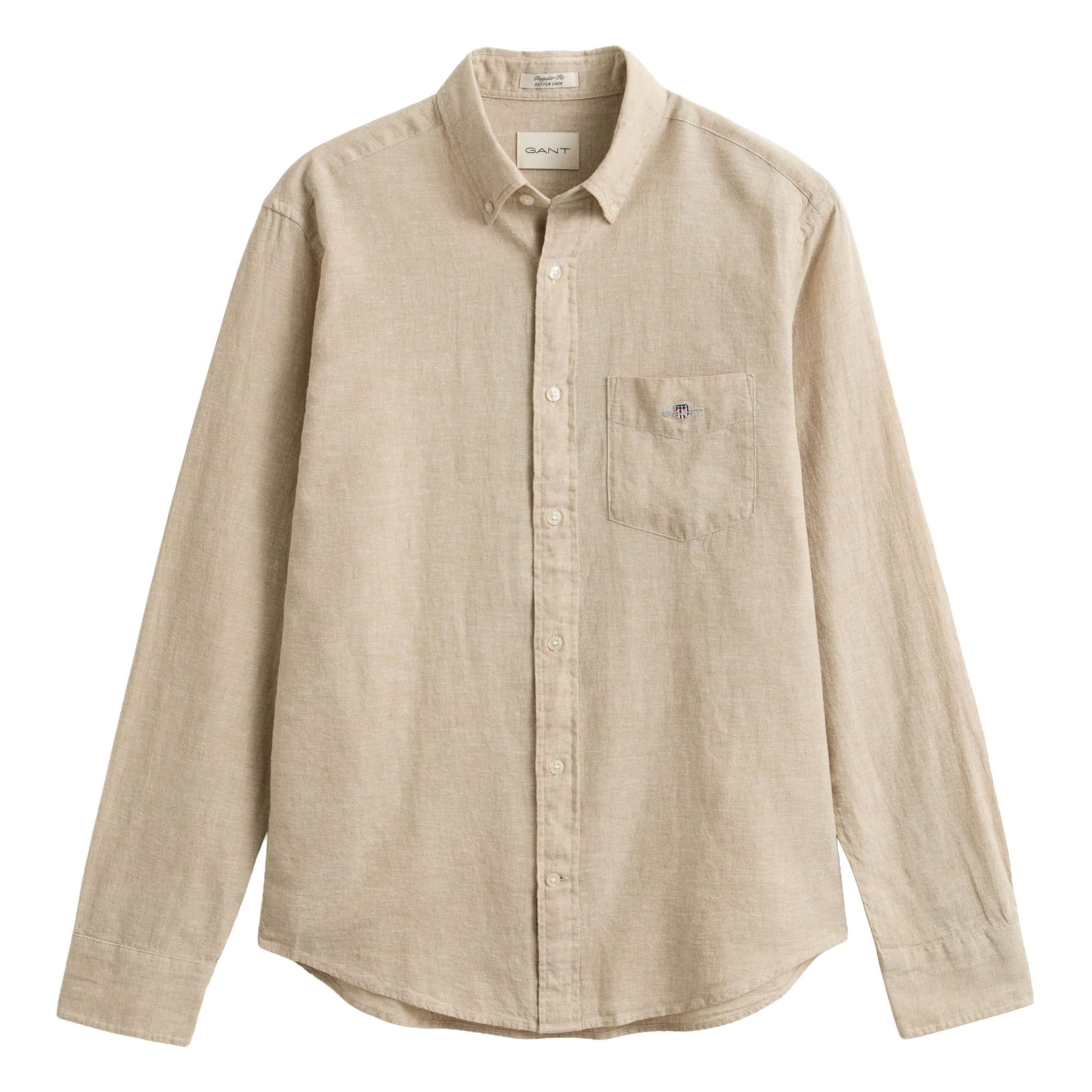 GANT Regular fit Üzleti ing - bézs: elől
