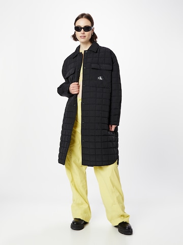 Calvin Klein Jeans Between-seasons coat in Black