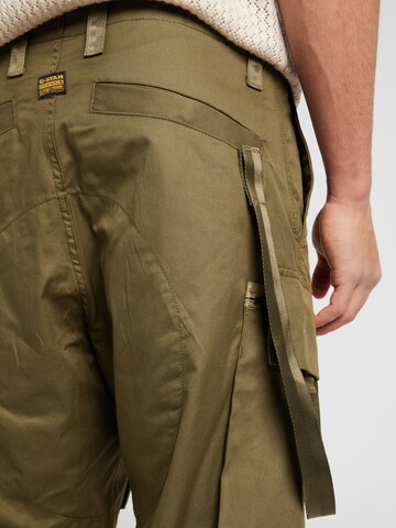 Regular Pantalon cargo G-Star RAW en vert