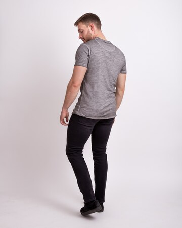 Key Largo Regular Fit T-Shirt 'Philippo' in Grau