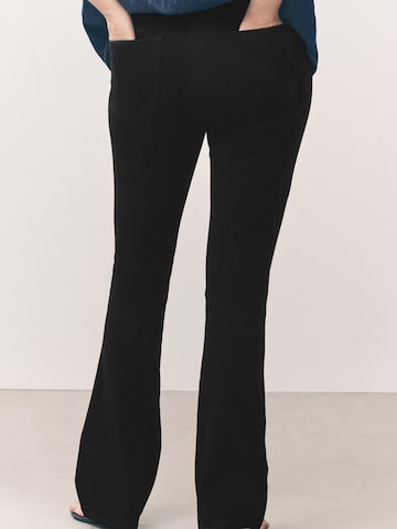 Next Flared Jeggings i sort