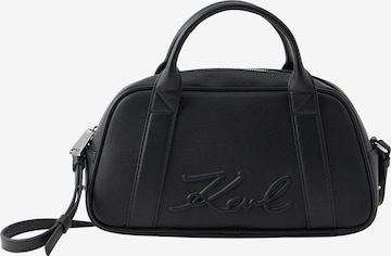 juoda Karl Lagerfeld Rankinė 'VILLE': priekis