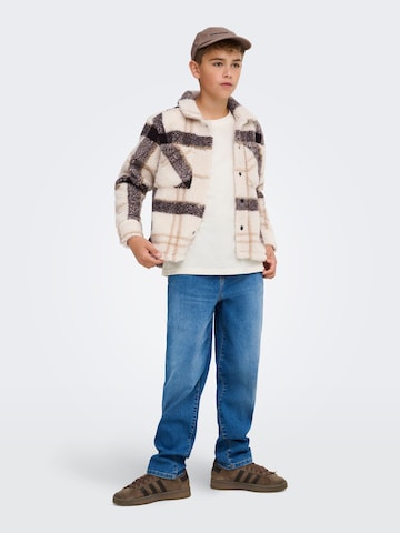 Only & Sons Junior Hemd 'JAYCEE' in Beige