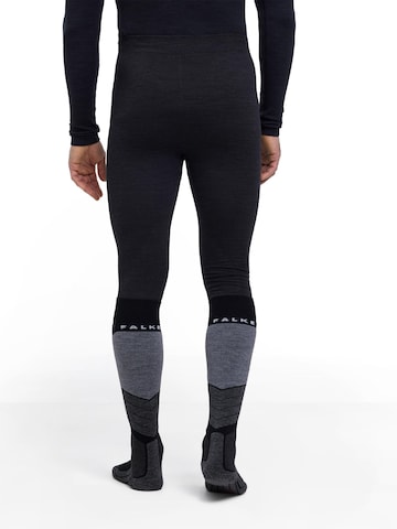 FALKE Regular Workout Pants in Black