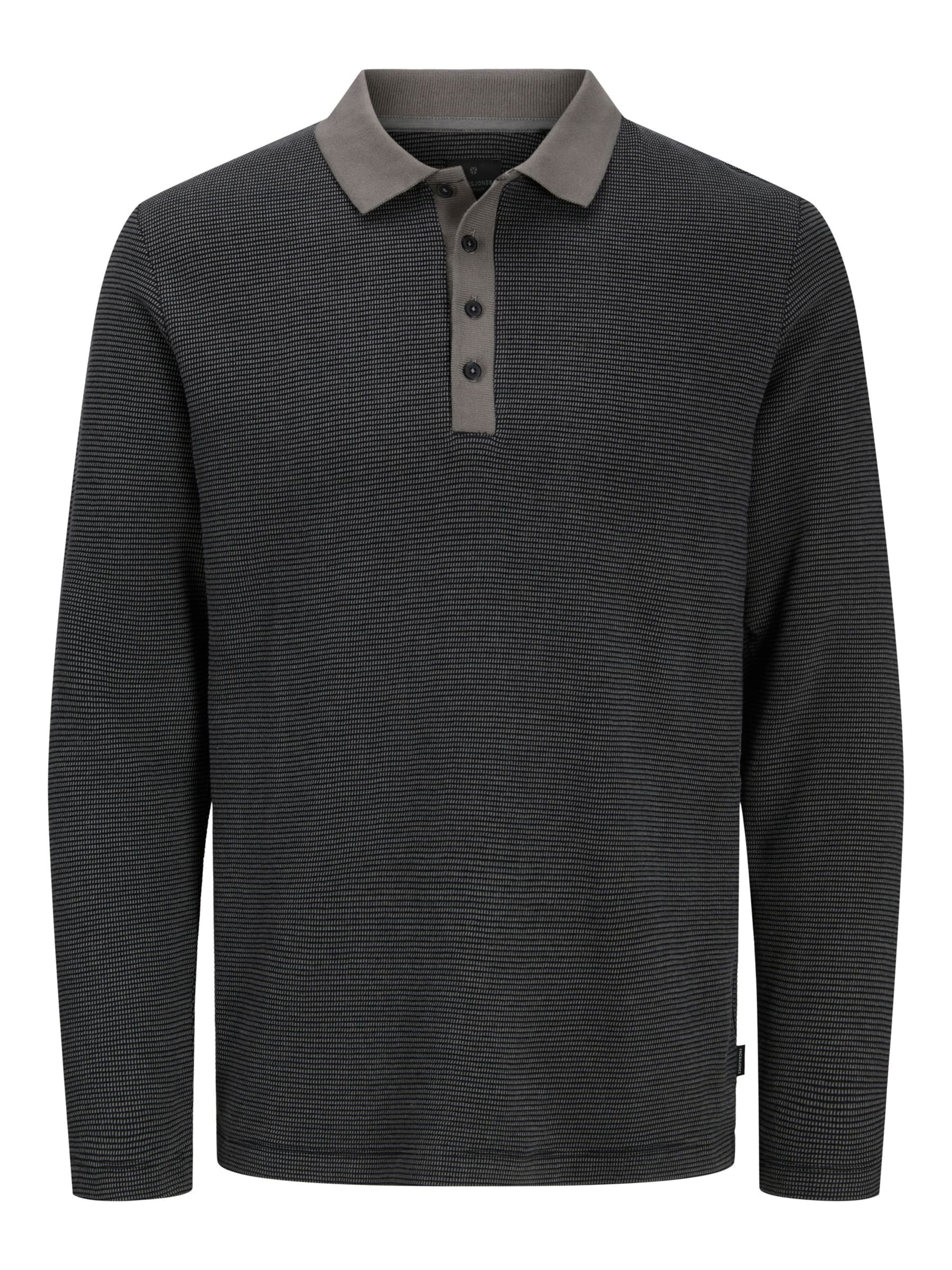 JACK & JONES - Camiseta en negro: frente