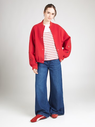 PIECES Tričko 'PCAMIA' – bílá