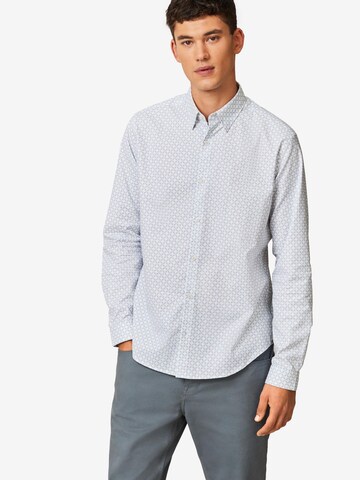 Coupe regular Chemise Next en blanc : devant