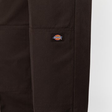 DICKIES Ohlapna forma Hlače na rob 'Double Knee' | črna barva