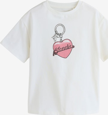 Next T-Shirt 'Blondie' in Weiß: Vorderseite