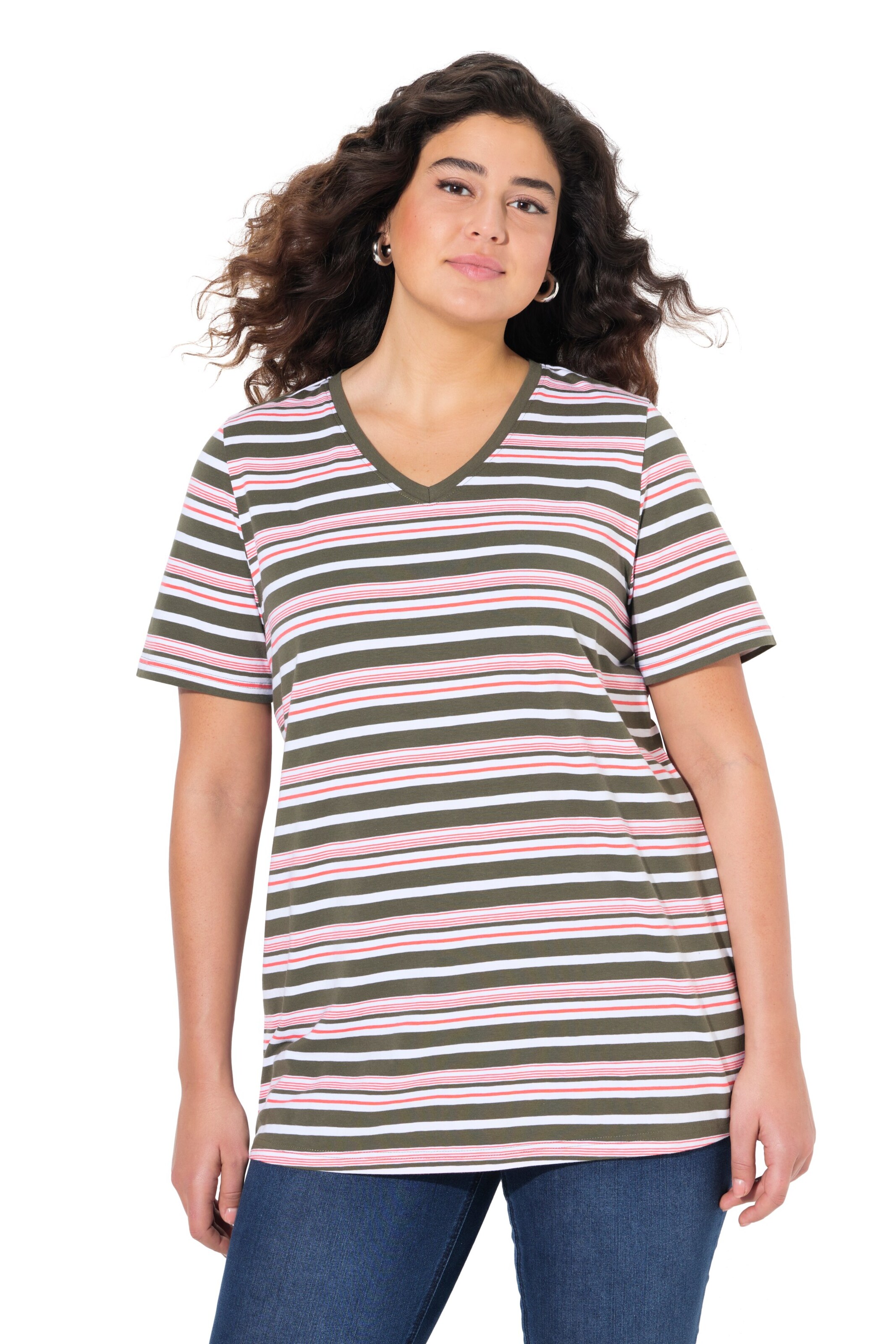 Ulla Popken Shirt in Green: front