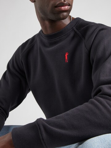 Derbe Sweatshirt 'Kippes' in Black