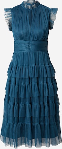 Robe de cocktail Coast en bleu : devant