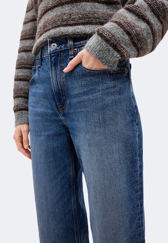 Abercrombie & Fitch Широкий Джинсы в Синий