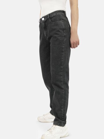 Squad the label Loosefit Jeans in Zwart