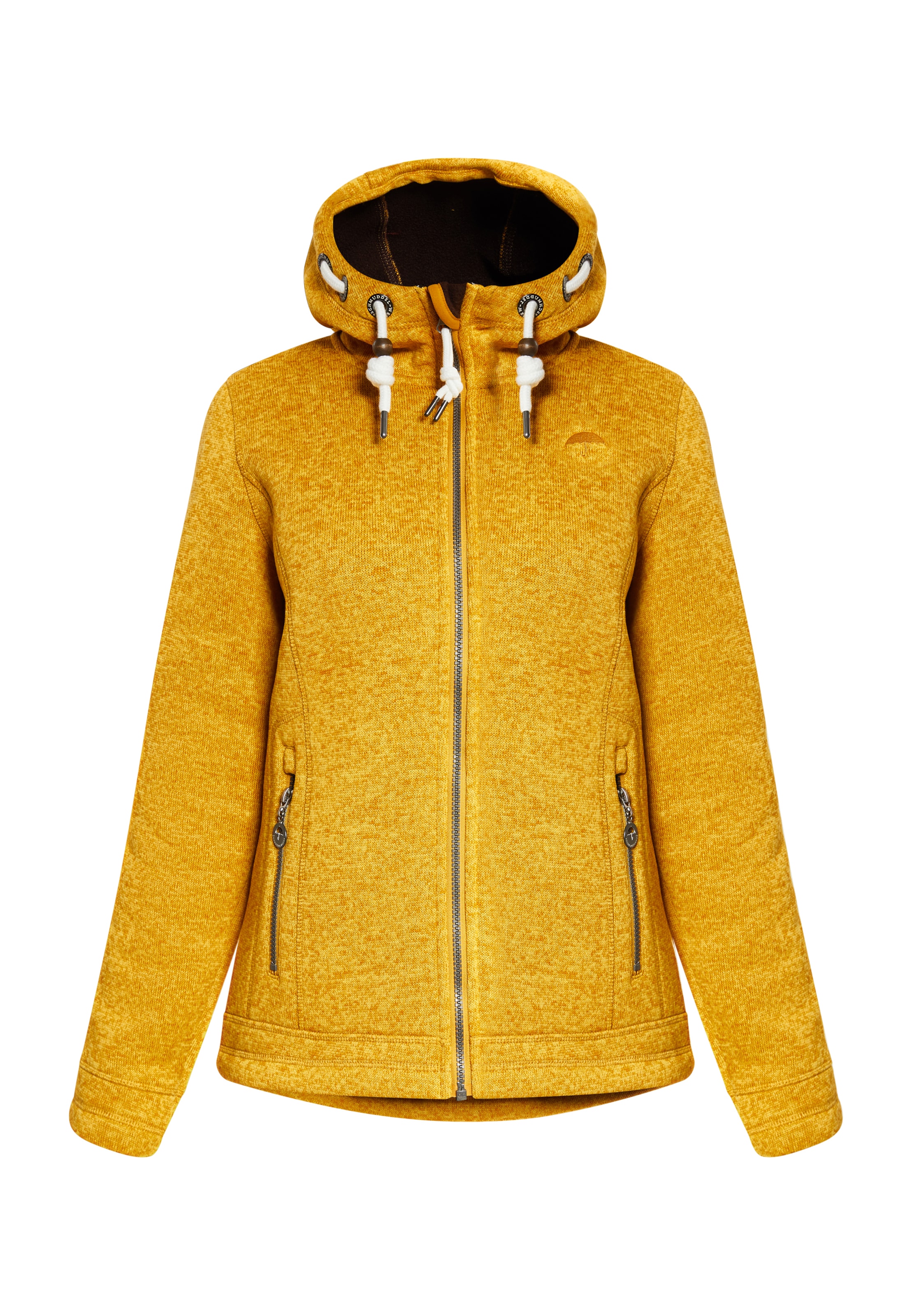 Schmuddelwedda Флисовая куртка в Желтый: спереди