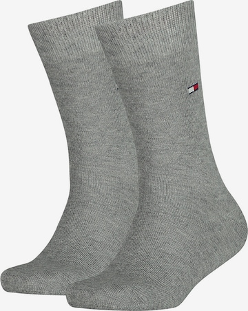TOMMY HILFIGER Socken in Grau: front