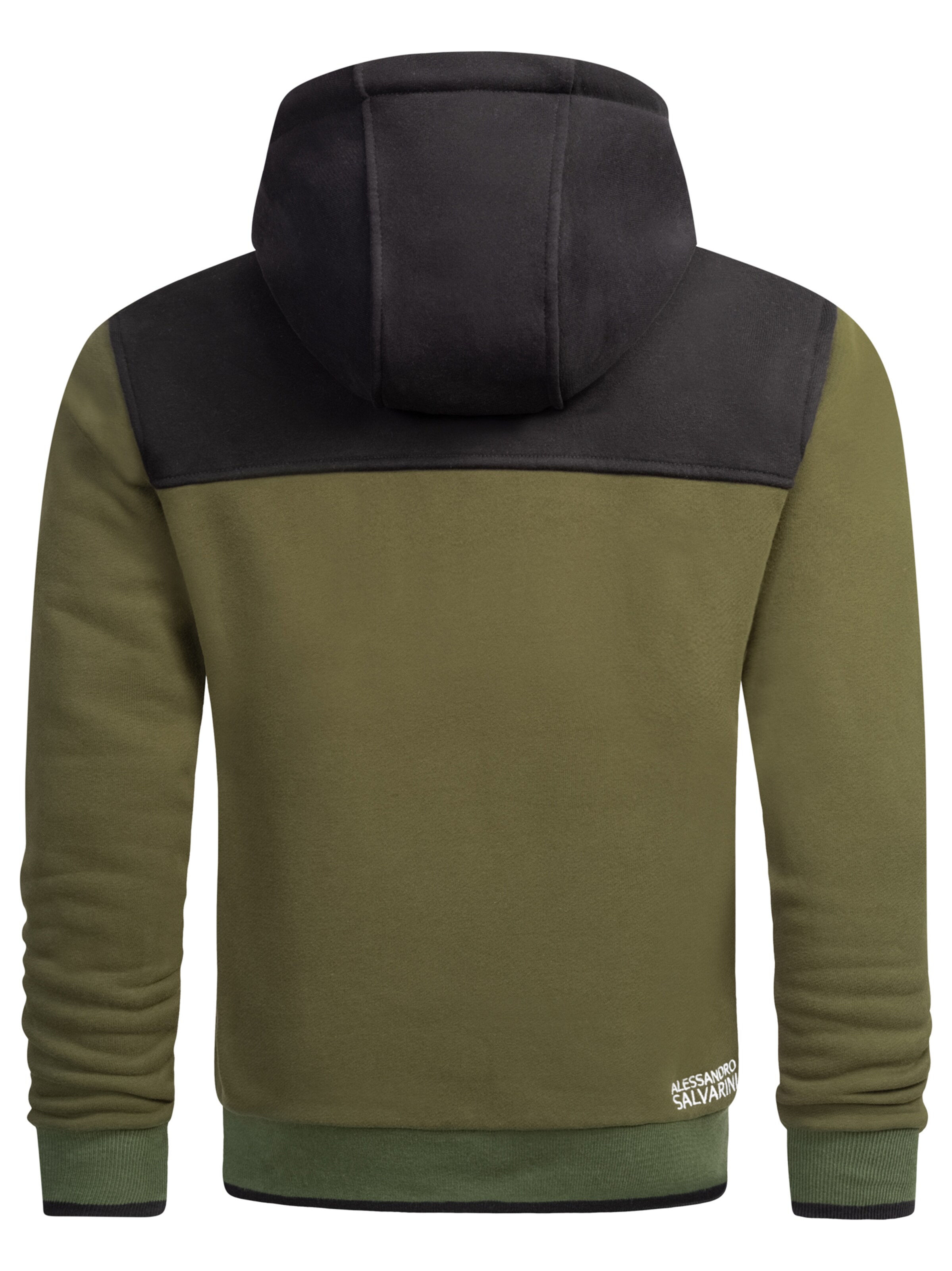 Alessandro Salvarini Sweatshirt 'Duori' in Groen