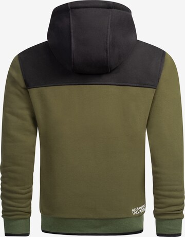 Sweat-shirt 'Duori' Alessandro Salvarini en vert