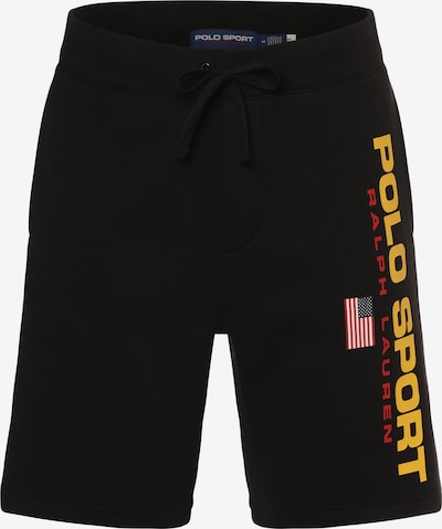 Polo Ralph Lauren Pantalon en jaune / rouge / noir, Vue avec produit