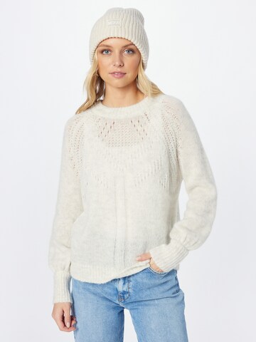 Noa Noa Sweater 'Lucia' in White: front