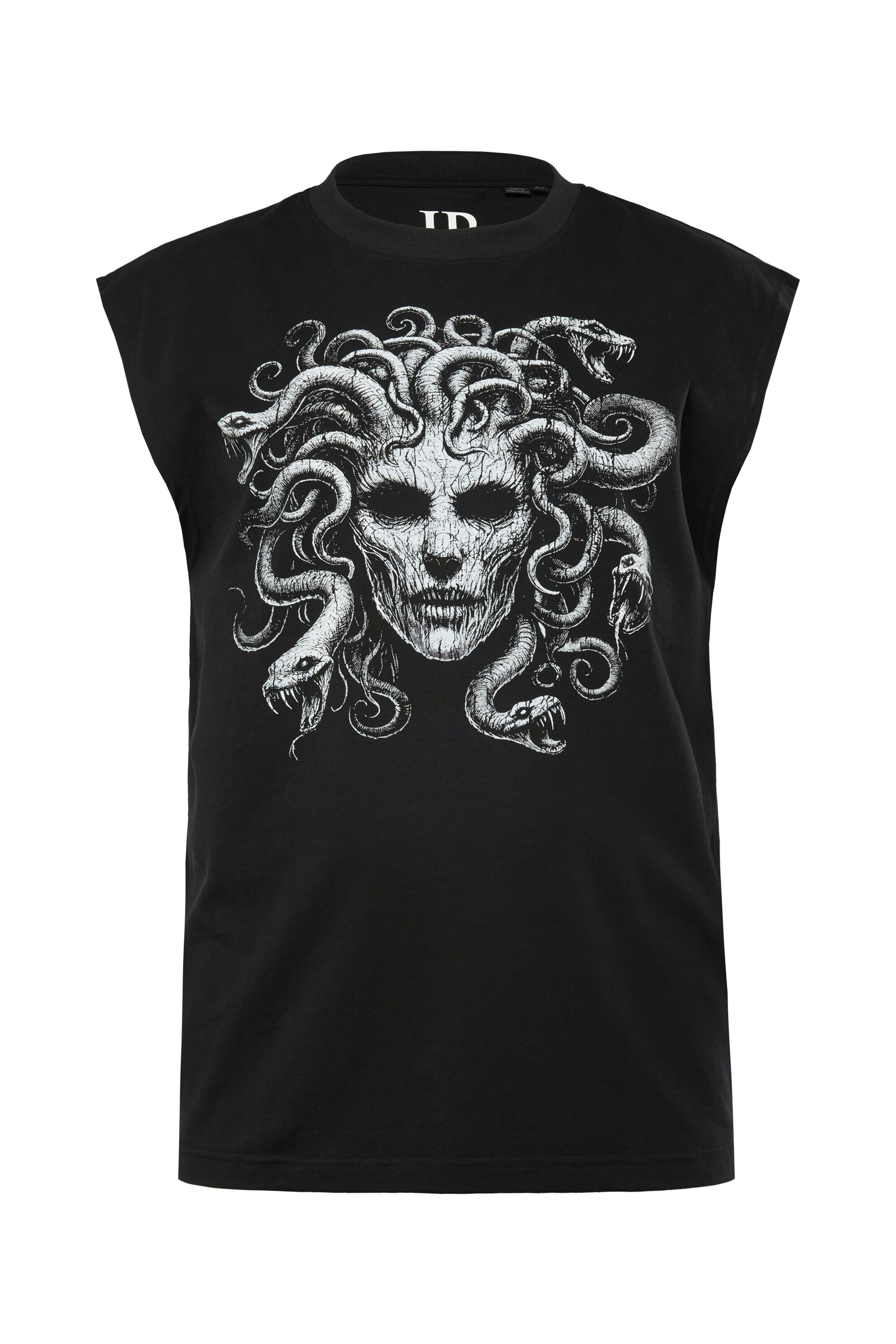 JP1880 Shirt in Zwart: voorkant