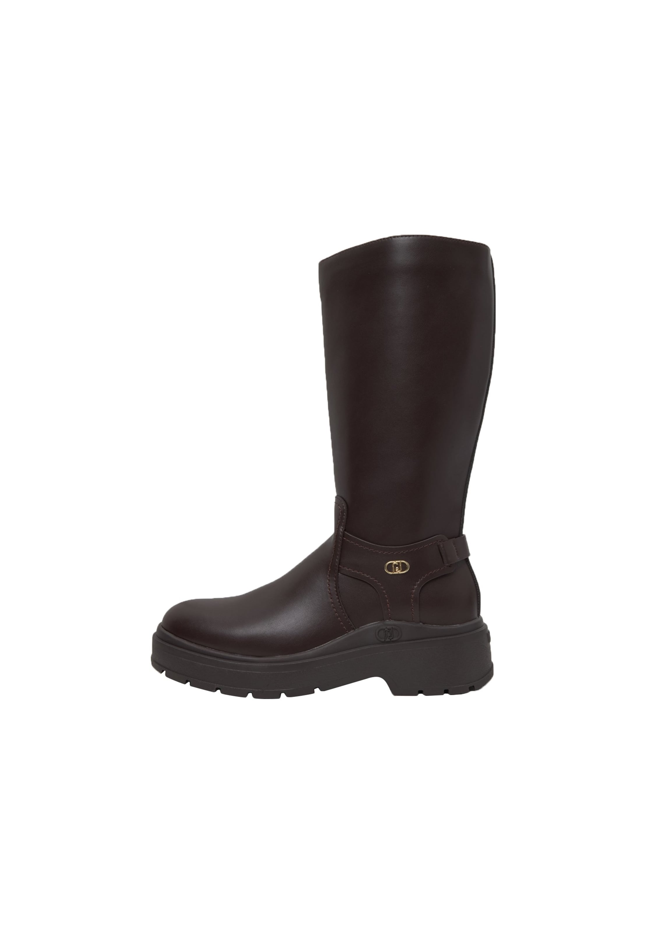 Bottes 'ANDREA 13' Liu Jo en marron : devant