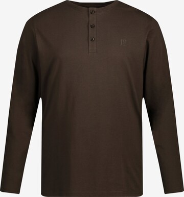 T-Shirt JP1880 en marron : devant