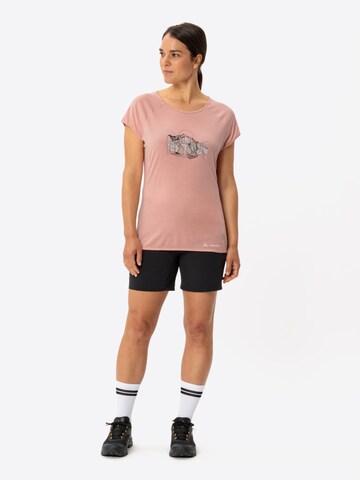 VAUDE Funktionsshirt 'Tekoa II' in Pink