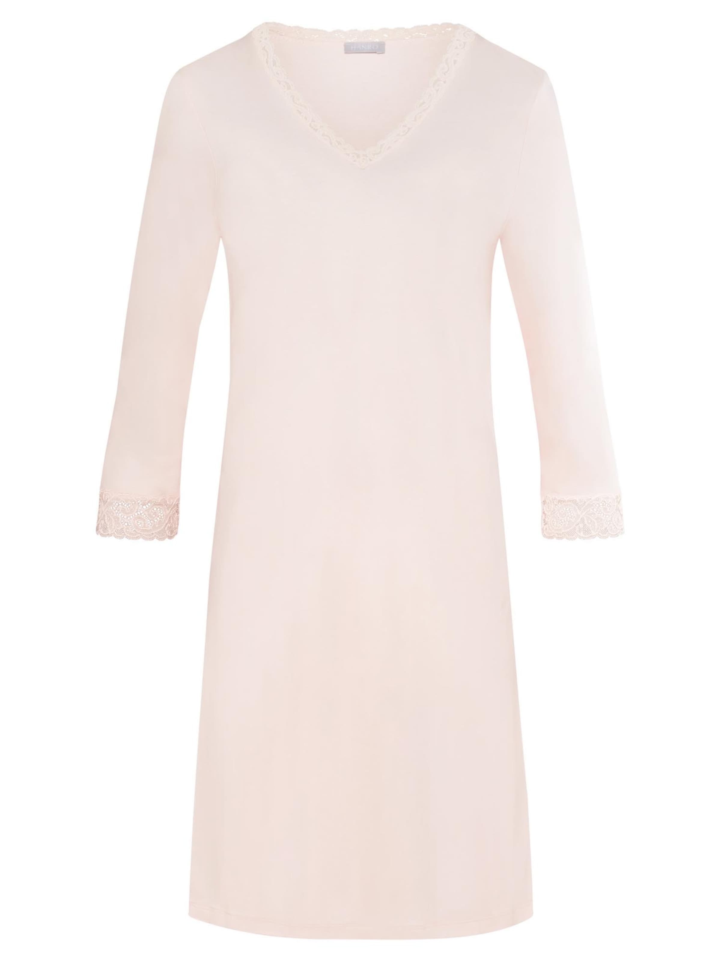 Hanro Nightgown 'Moments' in Pink: front