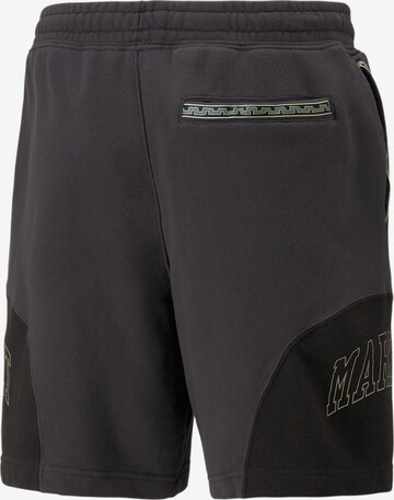 PUMA Loosefit Sportshorts in Schwarz