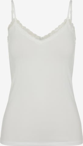 PIECES Top 'Kate' in White: front