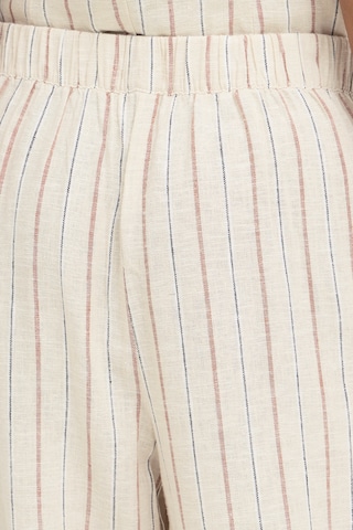 ICHI Wide Leg Bukser i beige