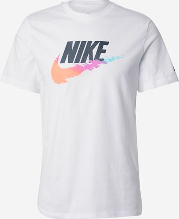 Nike Sportswear - Camiseta en blanco: frente