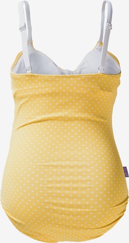 petit amour Bralette Swimsuit 'Antonie' in Yellow