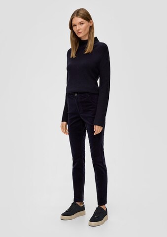 Coupe slim Pantalon s.Oliver en bleu